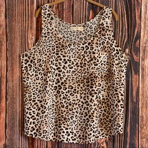 ⛱ Leopard Print tank top